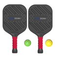 thumbnail image 1 of fastboy Pickleball Rackets Sports Supplies for Beginner Black Intermediate to Players Play, 1 of 4