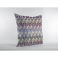 thumbnail image 4 of 26â€ Magenta Cream Hatch Indoor Outdoor Zippered Throw Pillow, 4 of 4