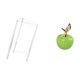 thumbnail image 5 of Mesita de noche,Mesa auxiliar de acrílico transparente,mesa auxiliar transparente de 2 niveles,Estatua,Escultura de fruta artificial,estatua y artesanía,Colección de figuras de cerámica, 5 of 8