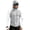 Light Gray, variant on Men's UPF 50 Sun Protection Hoodie Jacket Full Zip Long Sleeve Colorful Sun Shirts Lightweight Hiking Fishing Outdoor