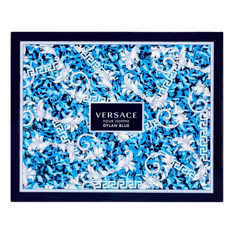 ヴェルサーチ ディランブルー 3点 ギフトセット Versace Dylan Blue Pour Homme Cologne GIft Set for Men, 3