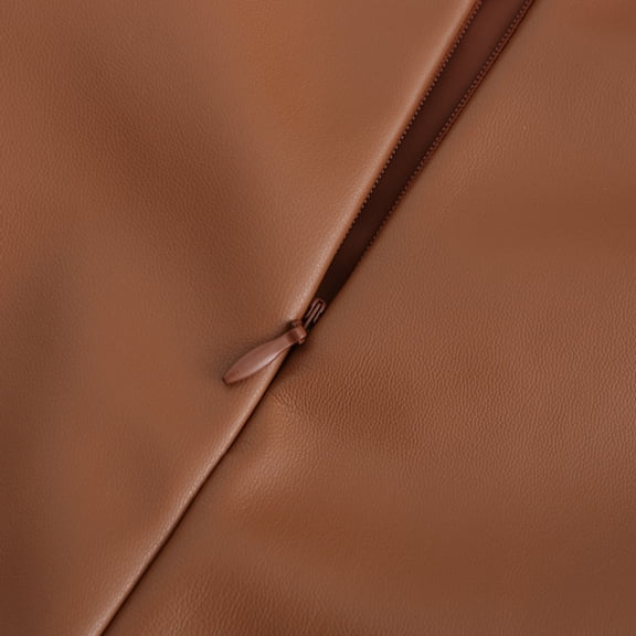 Vedolay Women's Skirts for Women Formal High Low Asymmetrical A-Line Fairy Elastic Waist Layered Midi Skirts,Coffee S