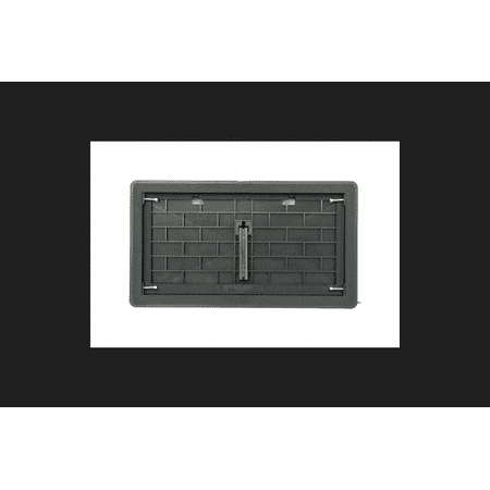 - Vestal 8 in. H x 16 in. W Plastic Manual Damper Vent