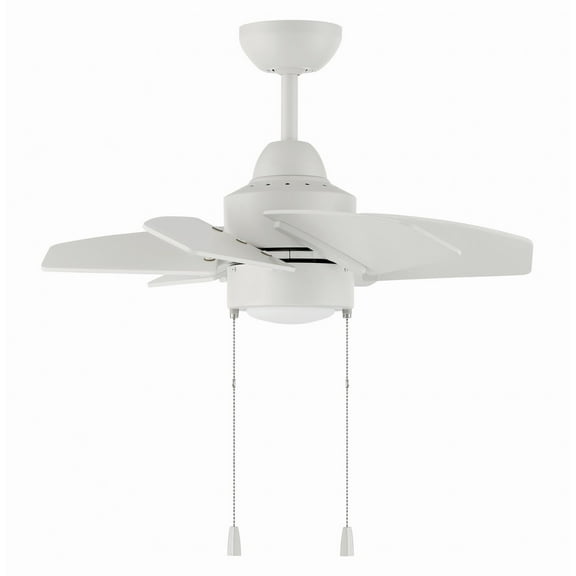 PPT24W6 Craftmade Lighting Propel II - 6 Blade Ceiling Fan with Light Kit In Contemporary Style-24 Inche Wide