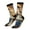 3 Black, variant on Patriotic Bulldog Welcome Print Adult Socks for Men & Women,Calf Socks, Ankle Socks,Boots Socks,Breathable Casual Sock,Unisex Crew Socks