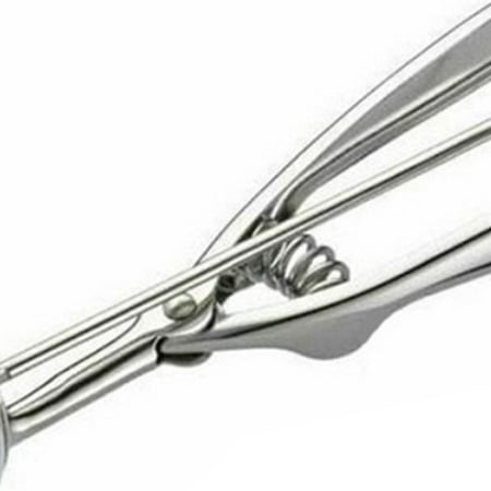 VONKY Ice Cream Scoop Trigger Metal Cookie Spoon Melon Baller Stainless
