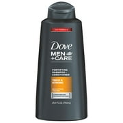 Dove Men+Care 2 in 1 Shampoo and Conditioner Thick and Strong 25.4 oz