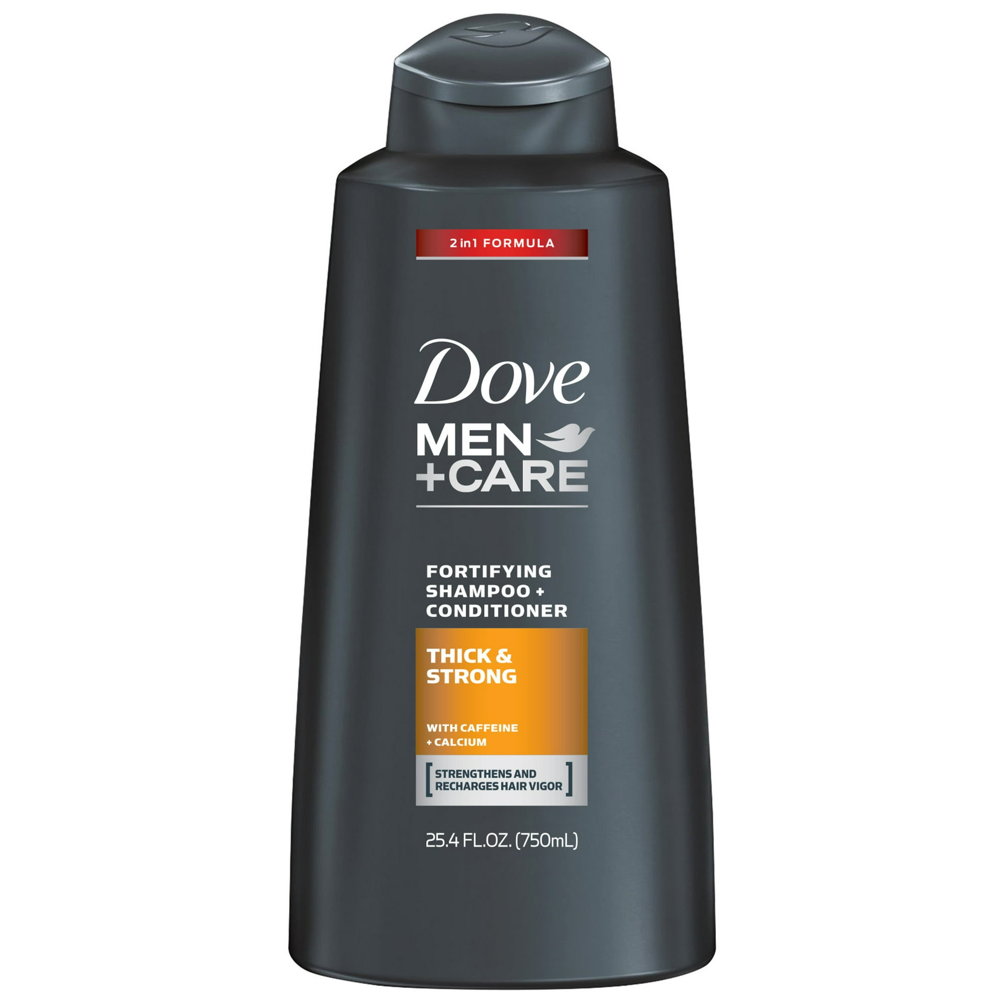 Dove Men+Care 2 in 1 Shampoo and Conditioner Thick and Strong 25.4 oz