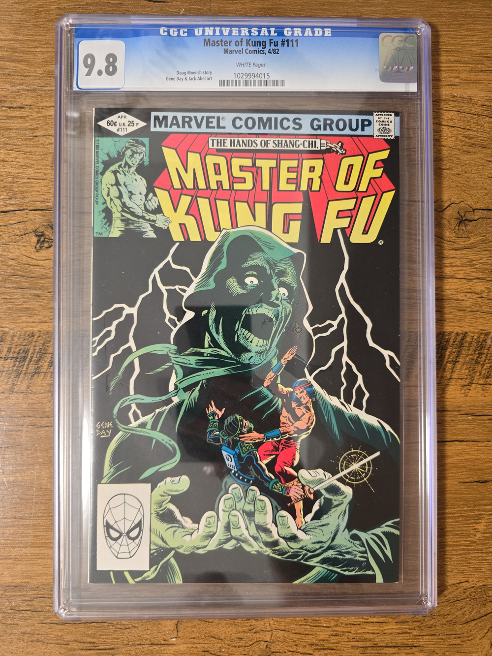 Cover of Master of Kung Fu #111