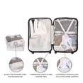 thumbnail image 4 of Jetstream 3 Pieces Carry-On Luggage Set for Airplane: Carry On Rolling Suitcase & 2 Packing Cubes., 4 of 9