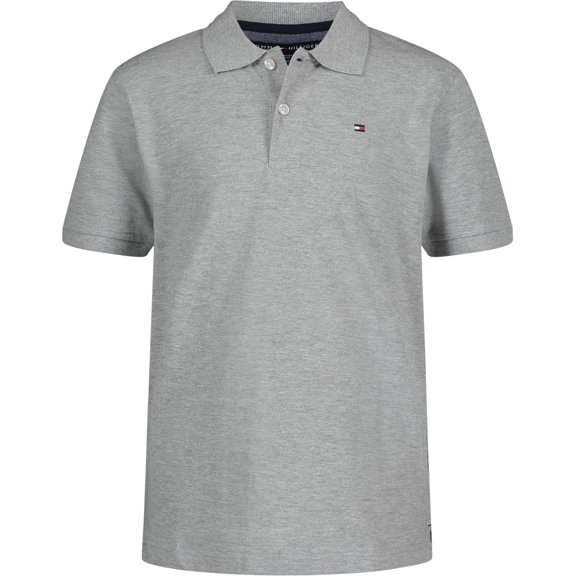 Polo Tommy Hilfiger para niños de manga corta Ivy 4T - Gris