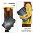 thumbnail image 4 of Accordion File Organizer with Zip Closure 13 Pockets Expanding File Folder Letter A4 Paper Document Organizer for Home Office Golden Nebula, 4 of 7