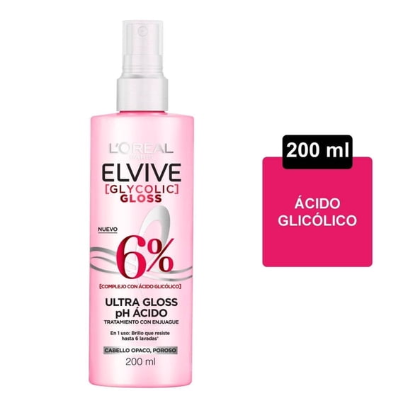 Tratamiento en spray L'Oréal Paris Elvive ultra gloss 200 ml