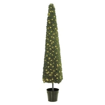 Autograph Foliages C-60181 - 6 Foot PVC Square Cone Tree - Green