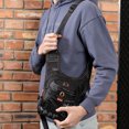 thumbnail image 2 of Riñonera de nailon para aventuras en moto, bolsa cruzada para exteriores, impermeable, para ciclismo, 2 of 8