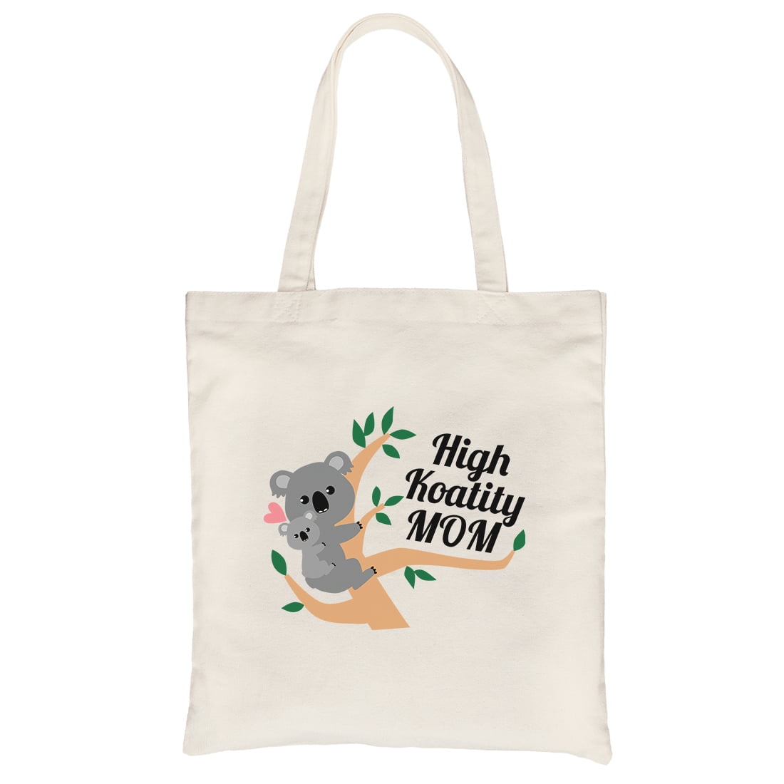 High Koality Mom Natural Heavy Cotton Canvas Bag Mothers Day Gifts