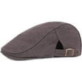 thumbnail image 4 of CoCopeaunts Newsboy Cap Classic Vintage Men Women Hat Cotton Beret Adjustable Ivy Cap Casual Spring Summer Sun Hat Beret Hat, 4 of 7