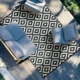 Outdoor Patio Rug, 5' x 8' Outdoor Waterproof Rugs Plastic Straw Rug