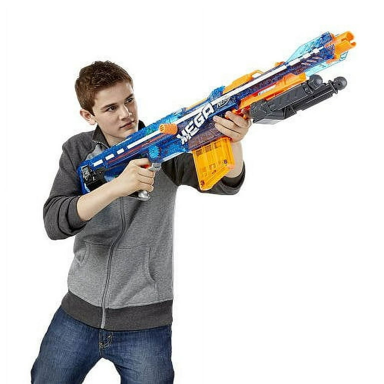 Nerf N-Strike Elite Mega Blue Sonic Ice Magnus Strike Toys R Us Gun Hasbro  NEW!*
