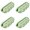 Green, variant on NUOKO 2.28 Inch Textured Silicone Weighted Pencil Weights, Ergonomic Pen Grip Training Tool to Boost Grip Strength & Fine Motor Skills for Weak Hands Handwriting Practice