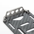 thumbnail image 2 of Carbon Fiber Battery Mount Plate for SCX10 RC Cars Durable, Easy to Install 2S/3S Batteries Spare, 2 of 9