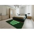 thumbnail image 5 of Ahgly Company Machine Washable Indoor Rectangle Transitional Night Black Area Rugs, 2' x 5', 5 of 7