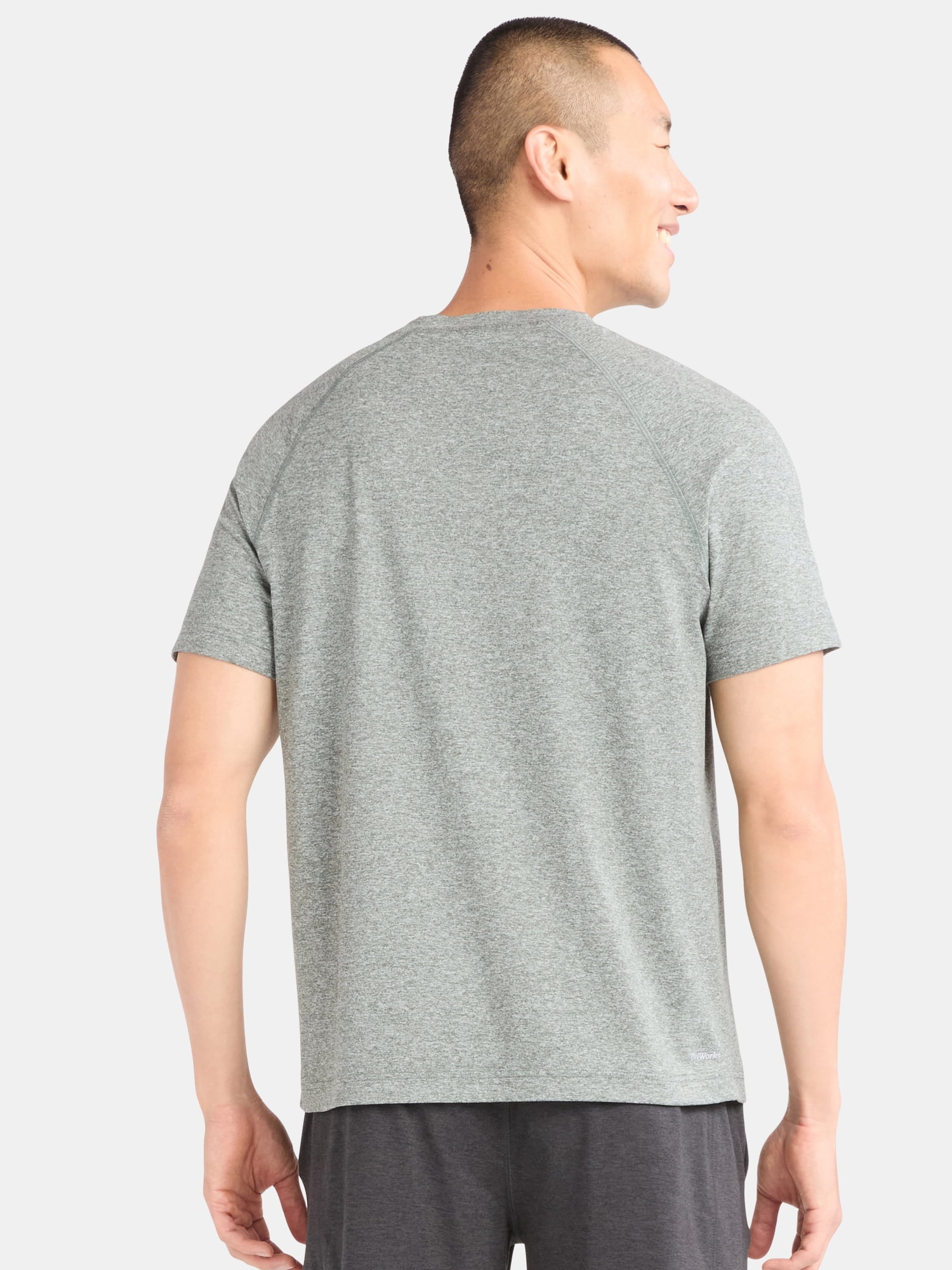 Athletic Works Men's ButterCore Short Sleeve Tee Moisture
