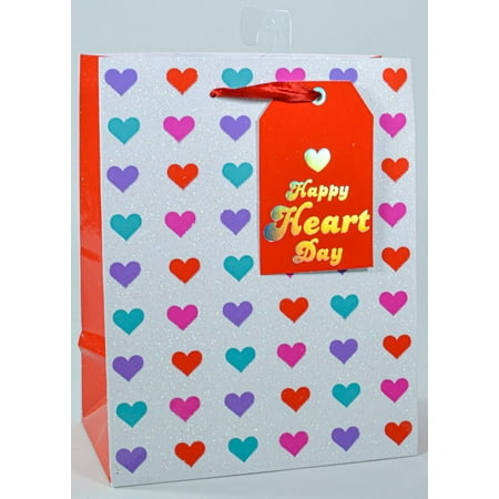 Way To Celebrate Pastel Hearts Gift Bag