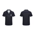 thumbnail image 1 of off-white Camisa De Manga Corta Con Impresión Digital Gráfica Para Hombres De Verano Blanco Roto Gao Jiahui unisex, 1 of 2