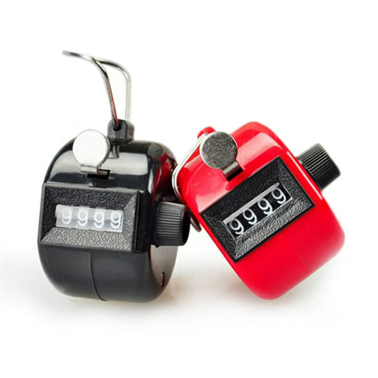 Hand-Held Mechanical Clicker Tally Counter, for Keeping Track of