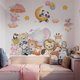 thumbnail image 3 of 1 pegatina de pared de animales, decoración de pared, elefante, león, oso Panda, cebra, tigre, Koala, pegatinas de pared para baño, sala de estar, cocina, 3 of 5