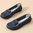 thumbnail image 5 of Quaouag Loafers for Women Business Casual Shoes Comfortable & Lightweight Penny Loafers Slip On Work Flats, 5 of 7
