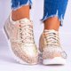 thumbnail image 3 of Zapatos ortopédicos cómodos elegantes con diamantes de imitación de cristal para mujer, calzado deportivo informal para correr, zapatillas de deporte, 3 of 4