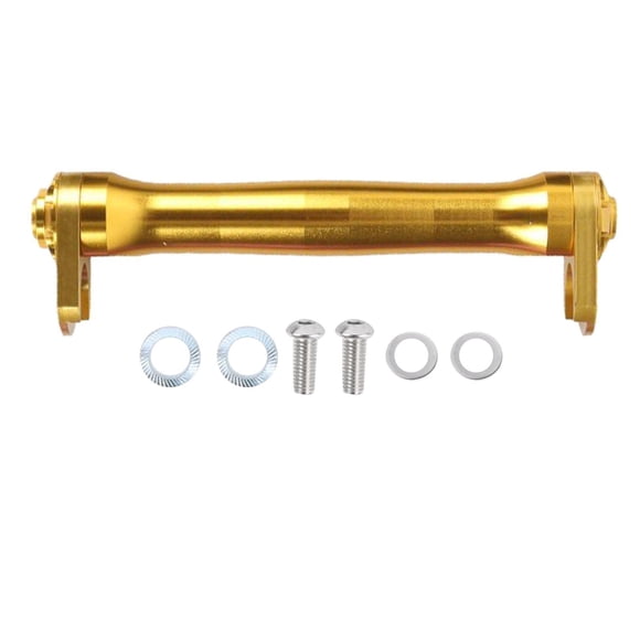 Sonducket Bicicleta Plegable Easy Wheel Easywheel Extensión Barra Telescópica Roja Ciclismo Oro