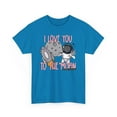 thumbnail image 2 of I love you to the moon and back for father & family gift Unisex Cotton Tee, 2 of 9