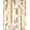 Ivory Coral Gray Gold, Pattern 1, variant on ODIKA 8'x10' Washable Area Rug Spots Spotted Cow Abstract Geometric Stripes Contemporary Designer for Living Room, Under Sectional, Family , Durable, Non-Slip