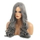 thumbnail image 3 of rgas Pelucas de Gris para Mujeres de Longitud de 65cm de Partido de Cospy Sunnimix Peluca larga recta rizada, 3 of 8