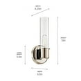 thumbnail image 3 of Kichler Lighting - Aviv - 1 Light Wall Sconce In Modern Style-13 Inches Tall and, 3 of 7