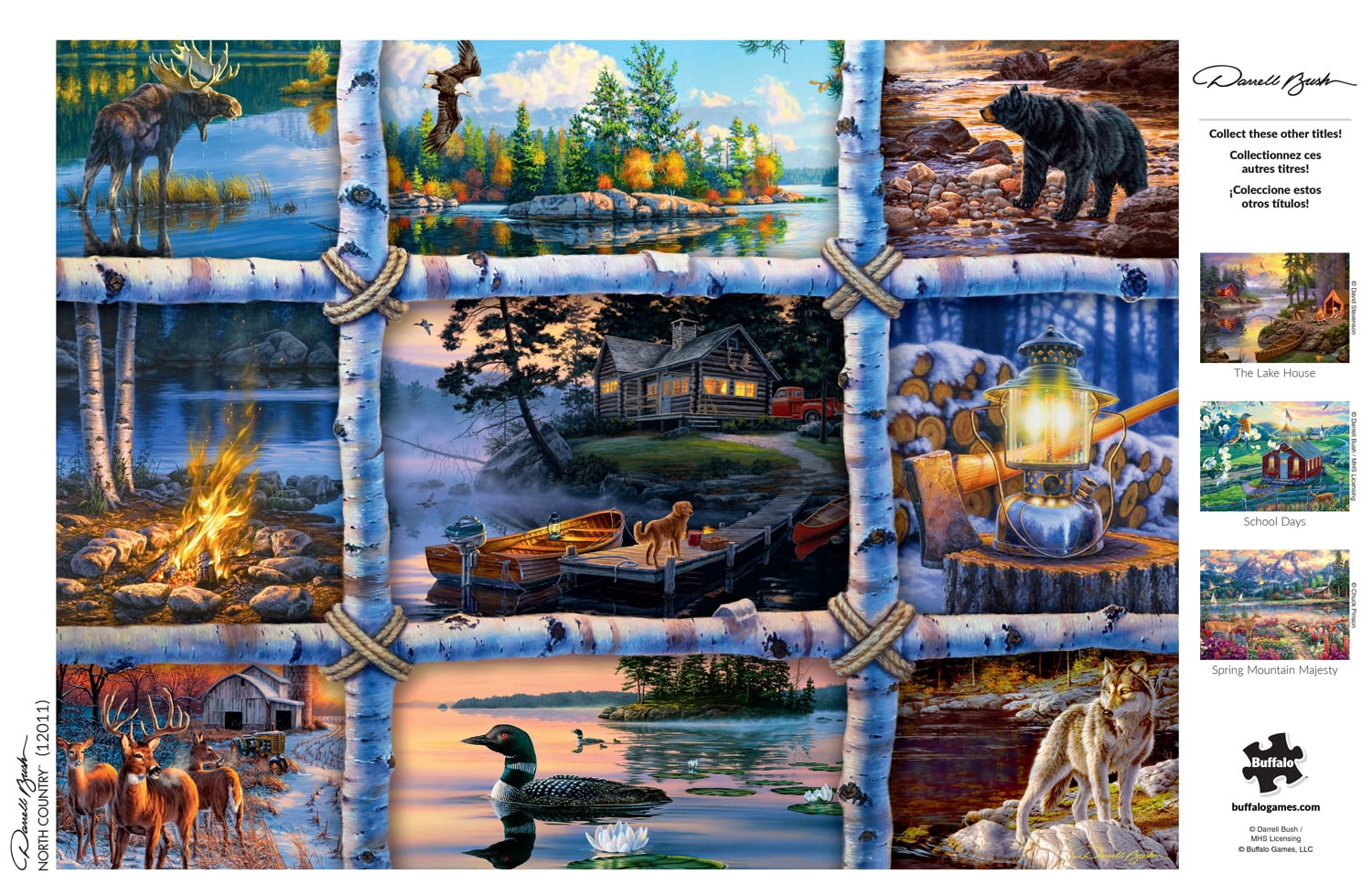 1000 Piece Darrell Bush Puzzle