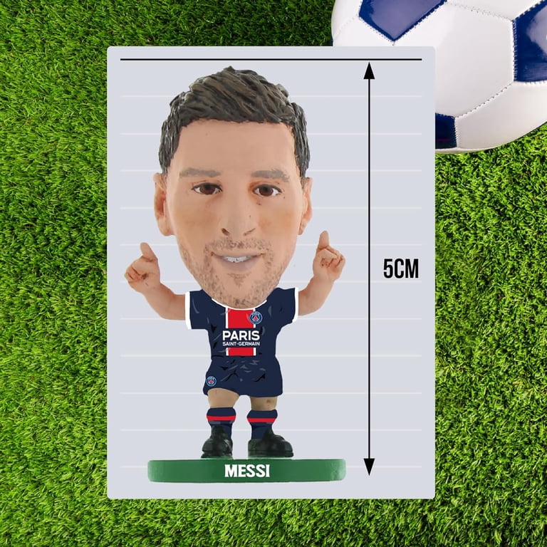 SoccerStarz SOC1565 PSG Lionel Messi Mini Football Figure, 5 cm