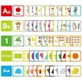thumbnail image 1 of kjfeif 60-Count Alphabet Flash Card Set, Toddler Learning Cards with Letters, Numbers, Colors, and Shapes, Durable Educational First Word Flashcards for Early Childhood, 1 of 5
