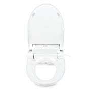 Brondell Swash DS725 Advanced Bidet Seat, Elongated White with Stainless Steel Nozzle, 9.7 lbs