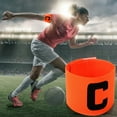 thumbnail image 3 of Fútbol Brazalete Nylon Envoltura Competición Fútbol Regalo Naranja, 3 of 4