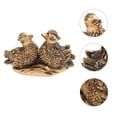 thumbnail image 5 of Decorative Mandarin Duck Figurine Feng Shui Adornment Love Birds Statue, 5 of 7