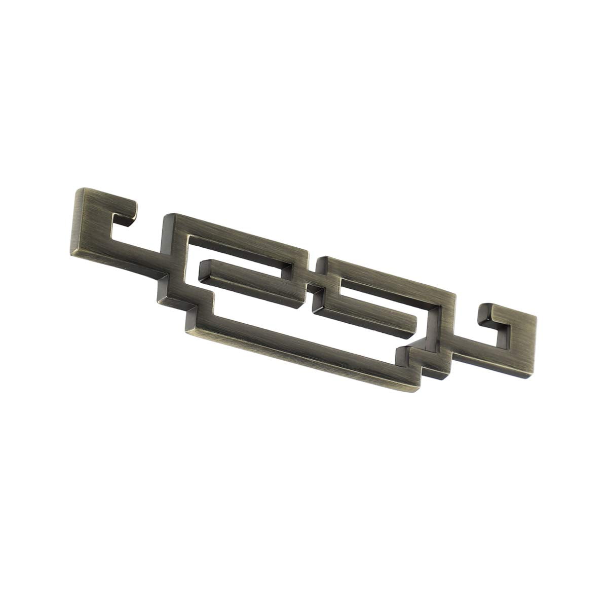 Utopia Alley 25pcs Steffi Pull Handle - Decorative Cabinet Drop Pull Handles- Vintage Cabinet Hardware with Hand Finished Antique Brass - Metal Drawer Pull Handle, 2.5" Center to Center