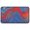 Blue Red Gold, variant on Teal Gold Marble Pattern Door Rugs,Washable Non Slip Door Mats Indoor,Decorative Door Mats,Entry Mat Indoor for Entrance,Bedroom,Kitchen,Bathroom,30"x17"
