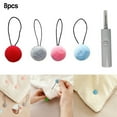 thumbnail image 5 of Lierteer 8 Pcs Bed Sheet Clip Quilt Anti-Slip Buckles Needleless Holder with Crochet Hook Gray, 5 of 5
