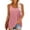 B40 Pink Womens Tank Tops Clearance Under $5, variant on Cagogo Pleated Tank Tops for Women Under $5 Spaghetti Strap Athletic Plus Size Camis Tshirt Loose Sleeveless Sexy Scoop Neck Flowy Tshirt Mothers Day Gift
