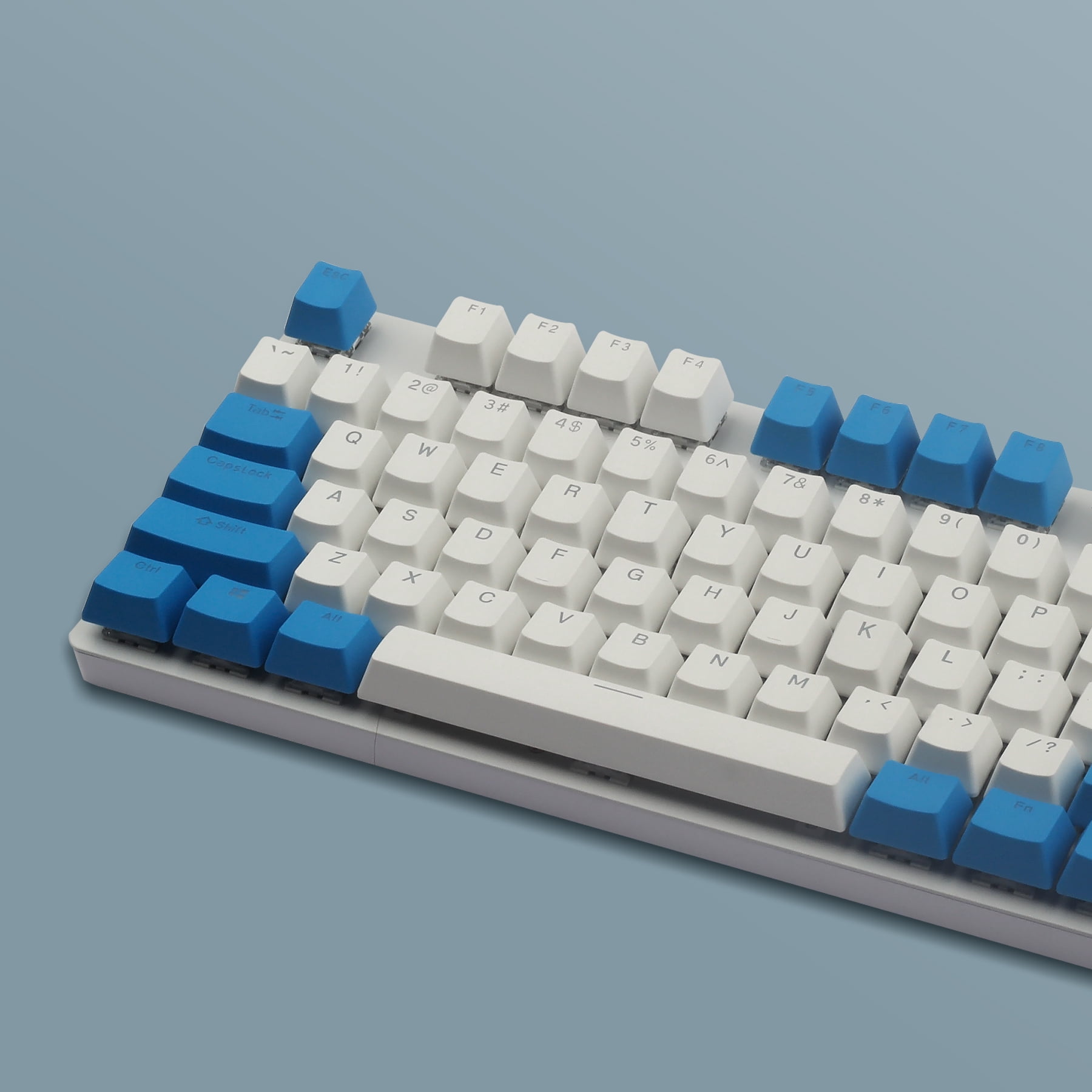 Hyssop PBT Keycaps OEM Profile Doubleshot Backlit Keyset Cherry MX for 61 87 108 MX Switches Mechanical Keyboard