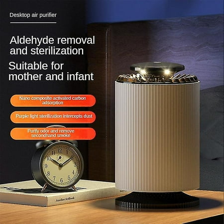 Desktop Office Air Purifier Remover Harmful Smoke Dust Air 50 OFF